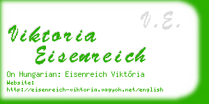 viktoria eisenreich business card