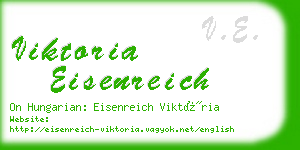 viktoria eisenreich business card